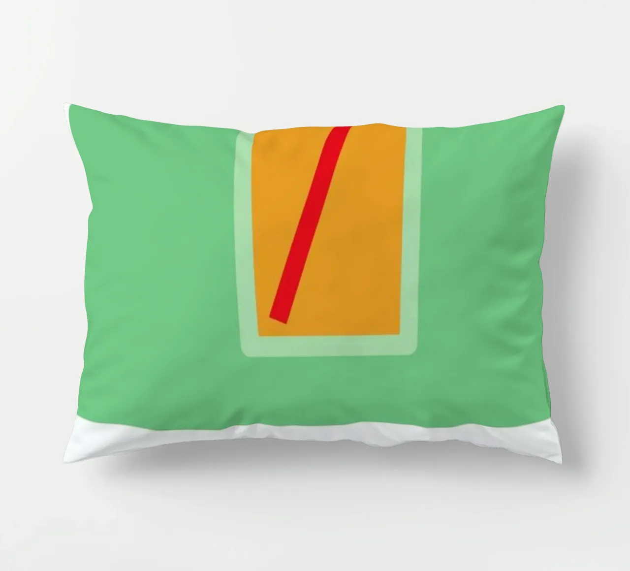 „The Food Alphabet“ - J like Juice cuscino da BLAEK Design Studio