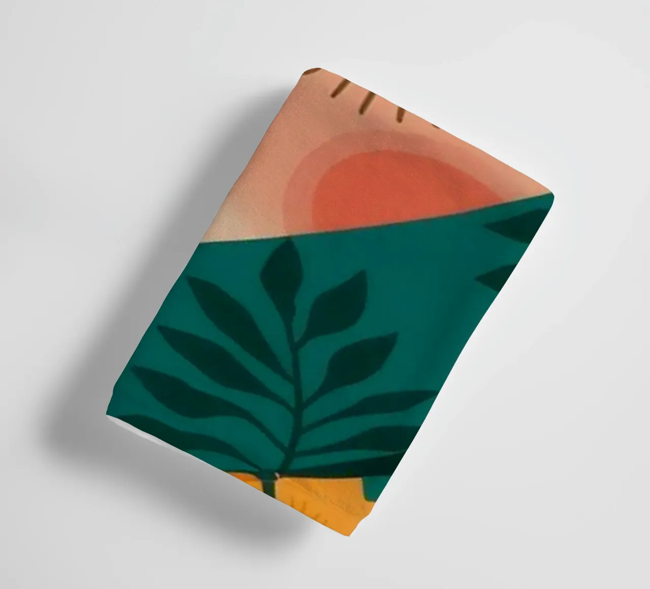 Pineapple Paradise Vibes towel by Veiled Canvas