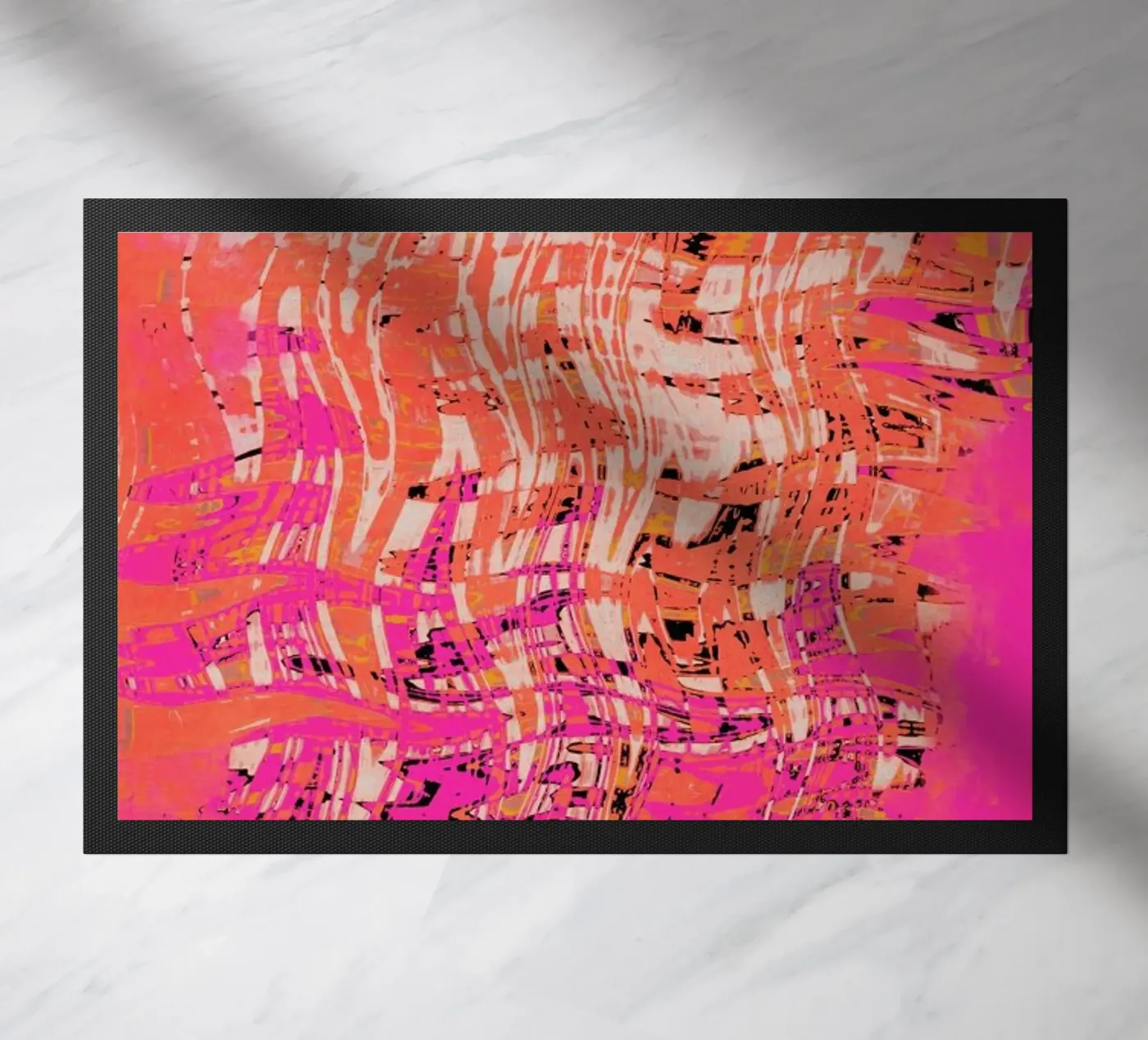 Time Machine (Pink) Fußmatte von treechild
