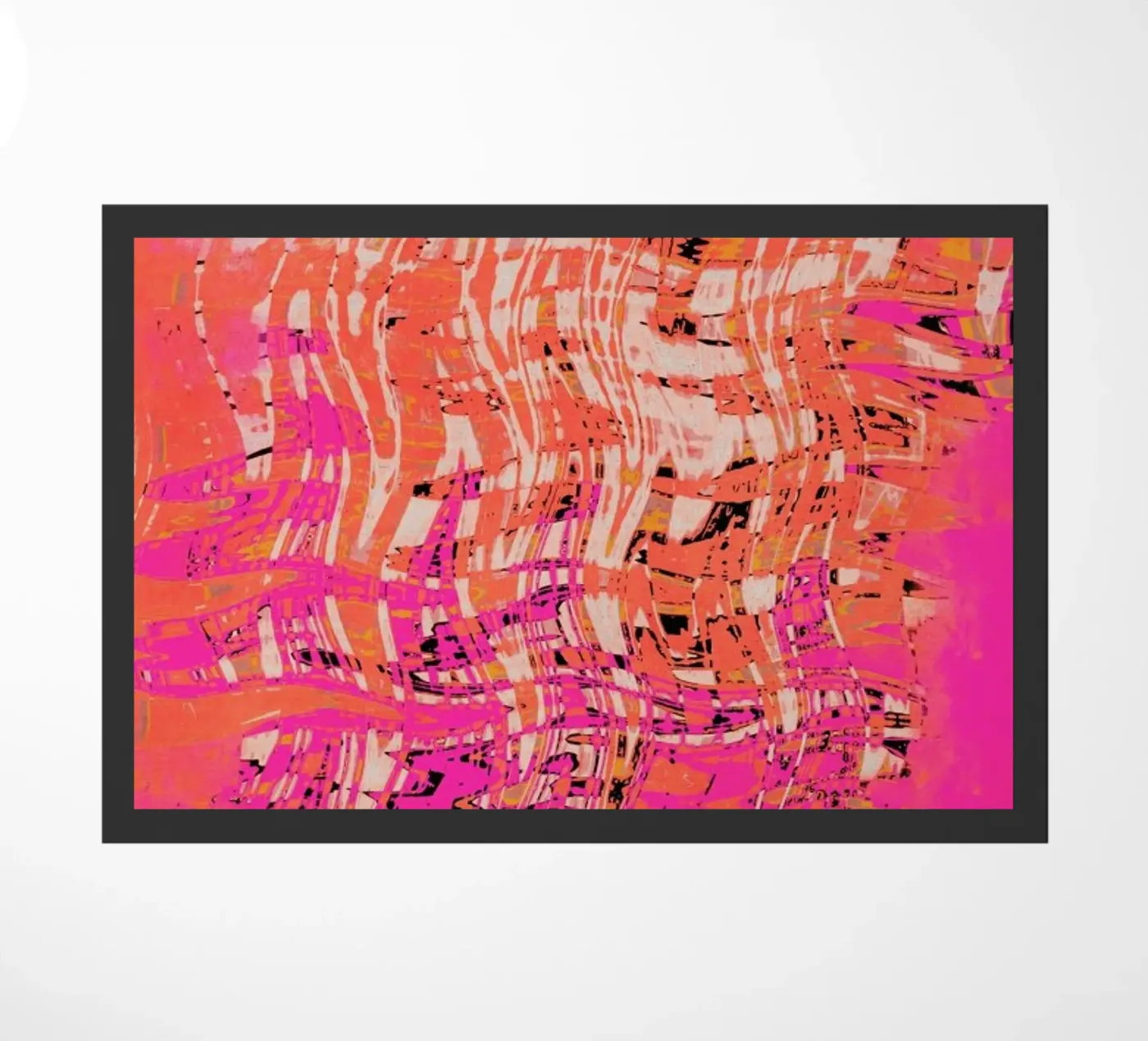 Time Machine (Pink) Fußmatte von treechild