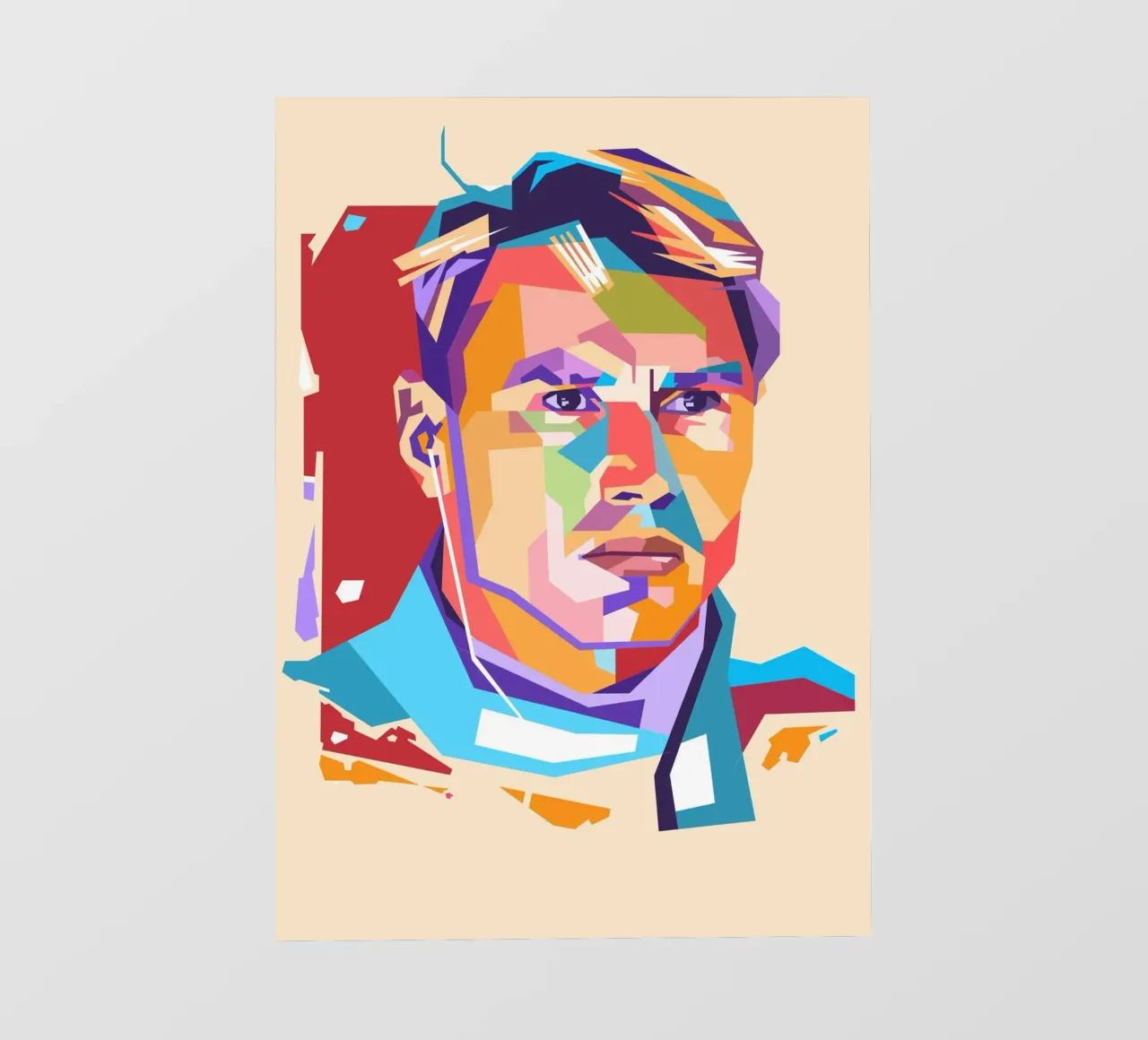 Mika Hakkinen pop art pvc cover by Hantamrata