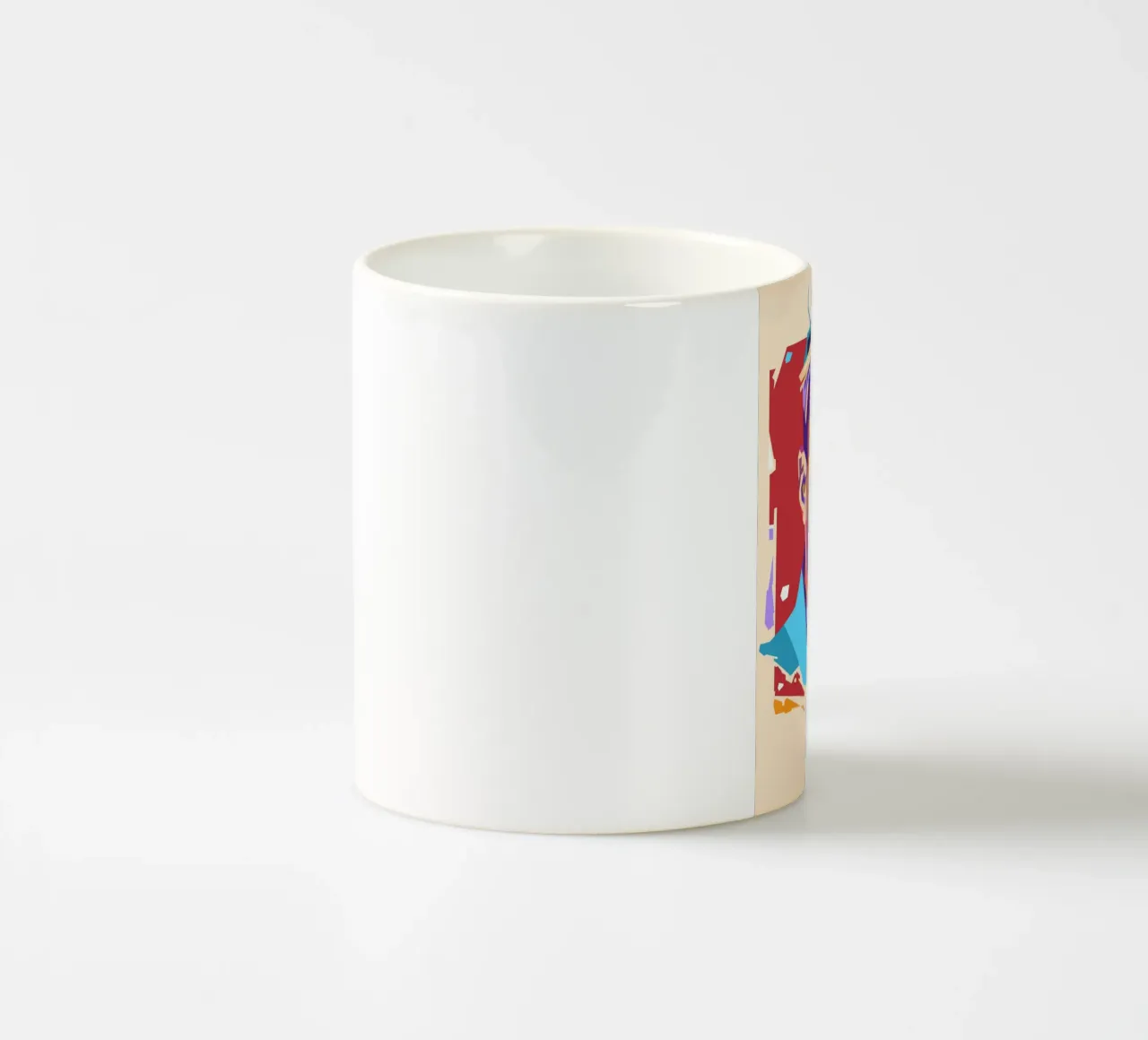 Mika Hakkinen pop art ceramic mug by Hantamrata