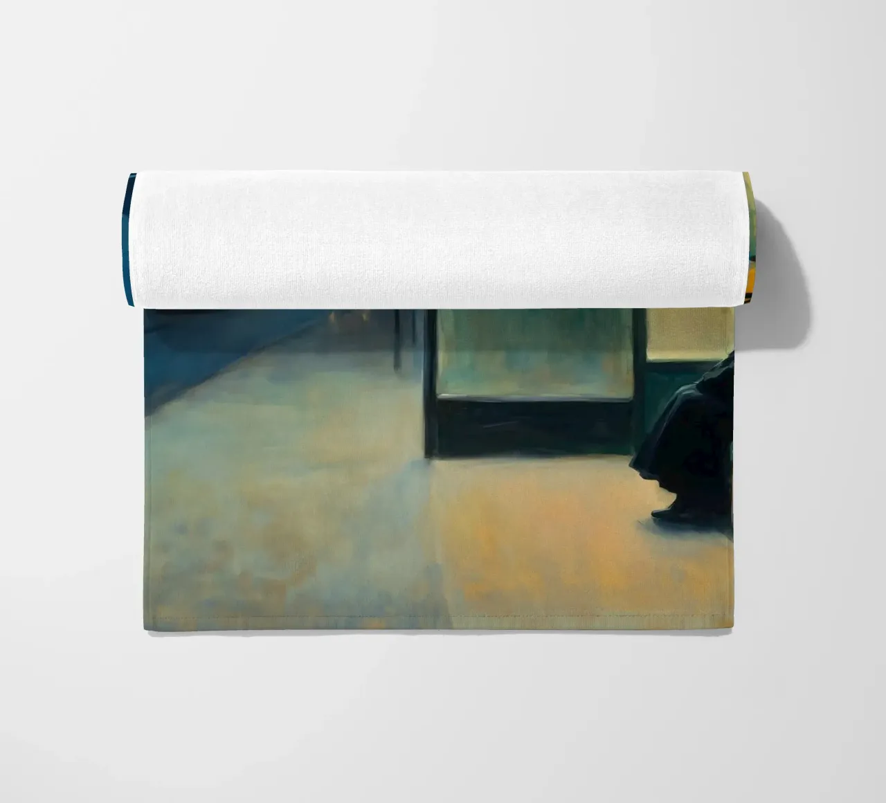 In attesa di E. Hopper telo mare da Art Center