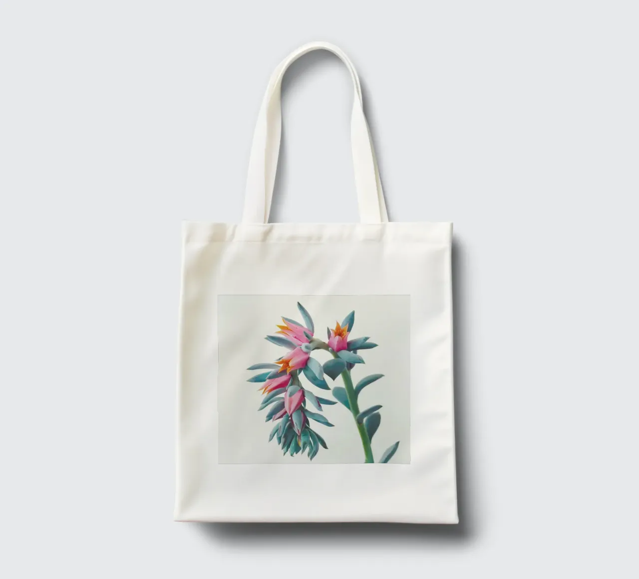 Grappolo di succulente borsa in juta da Cassia Beck Photography