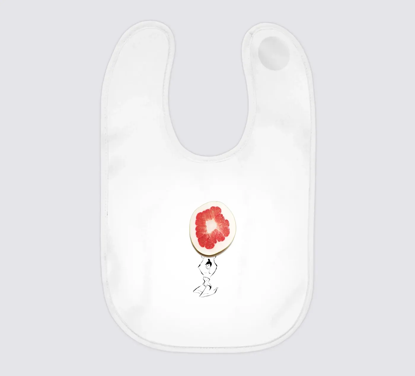 Pamplemousse bavoir de Gretchen Roehrs