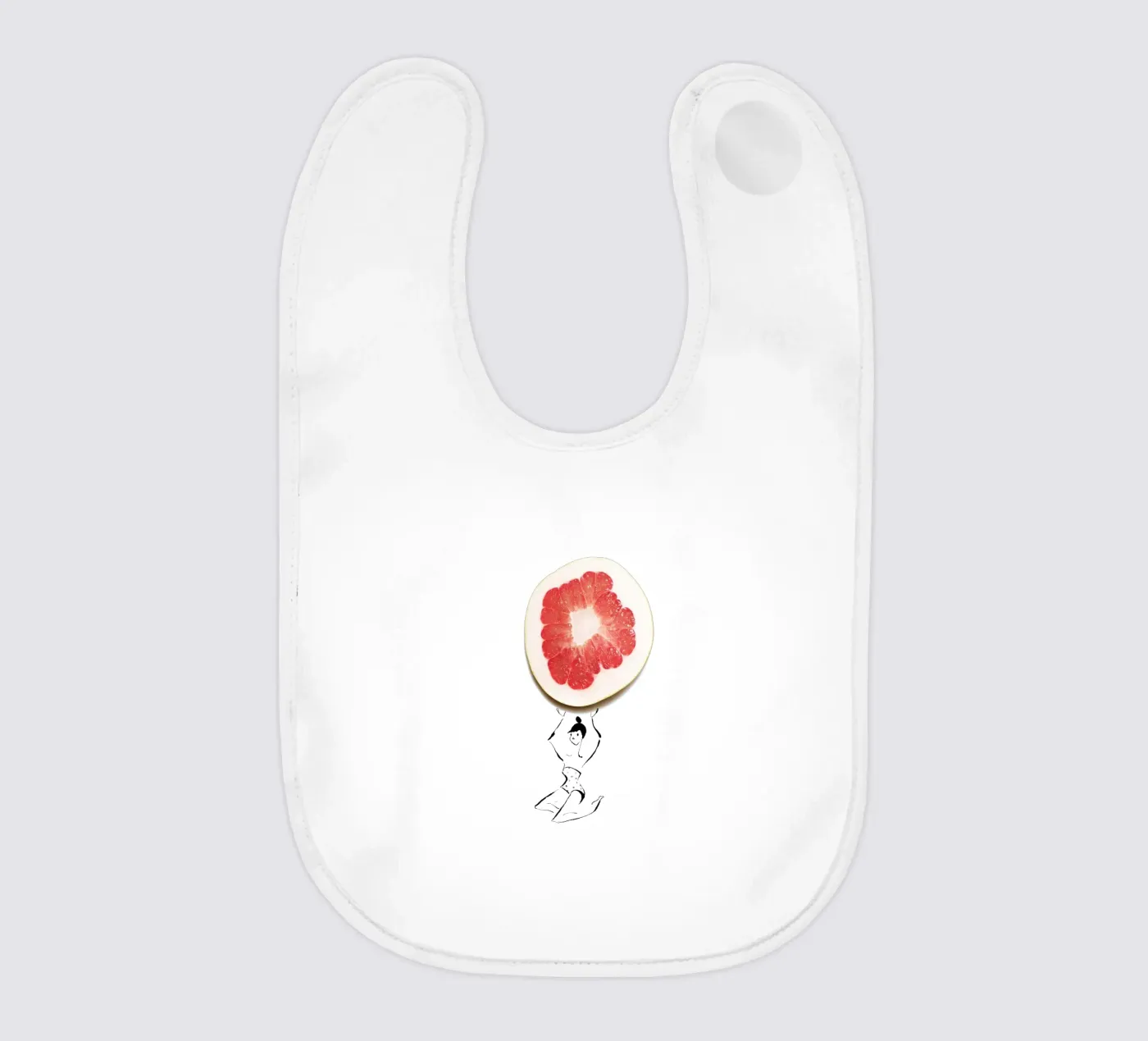 Pamplemousse Babylätzchen von Gretchen Roehrs