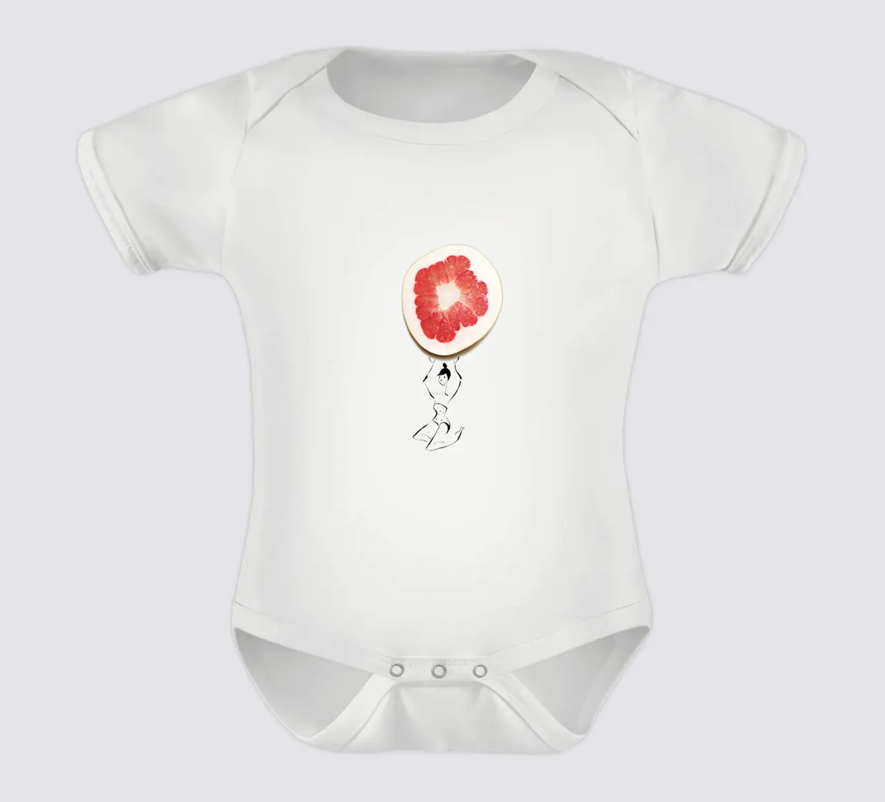 Pamplemousse body bébé de Gretchen Roehrs