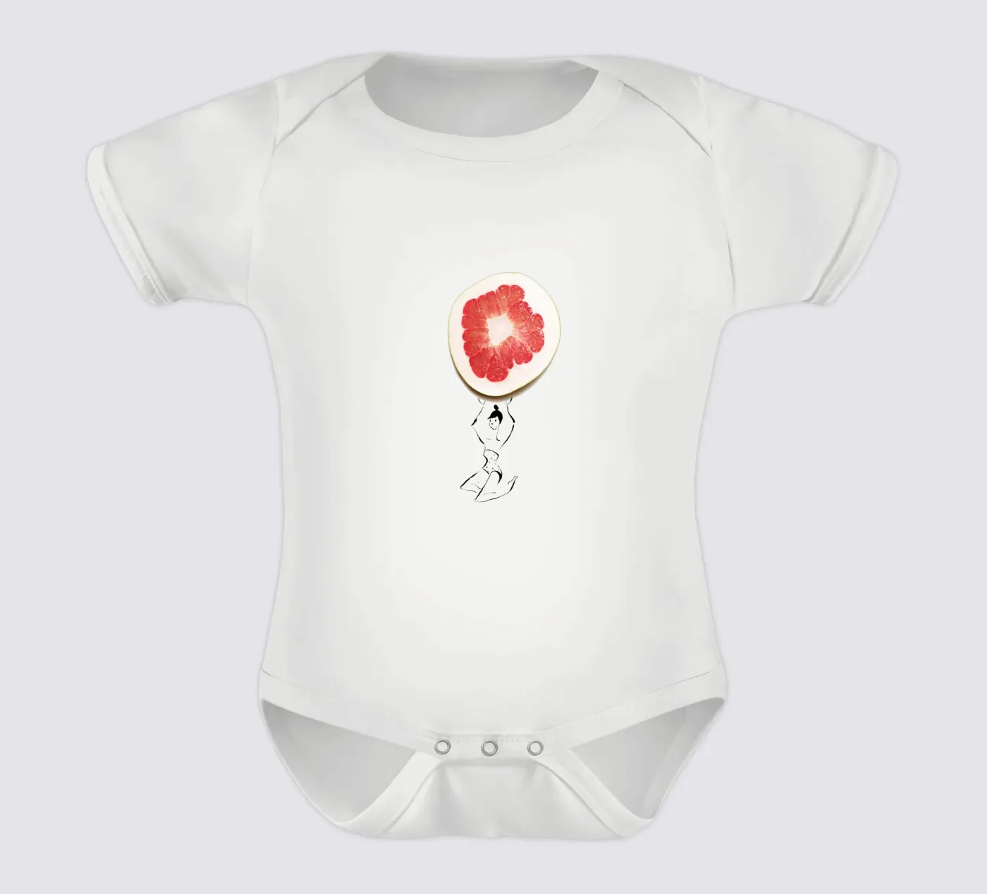 Pamplemousse body bébé de Gretchen Roehrs