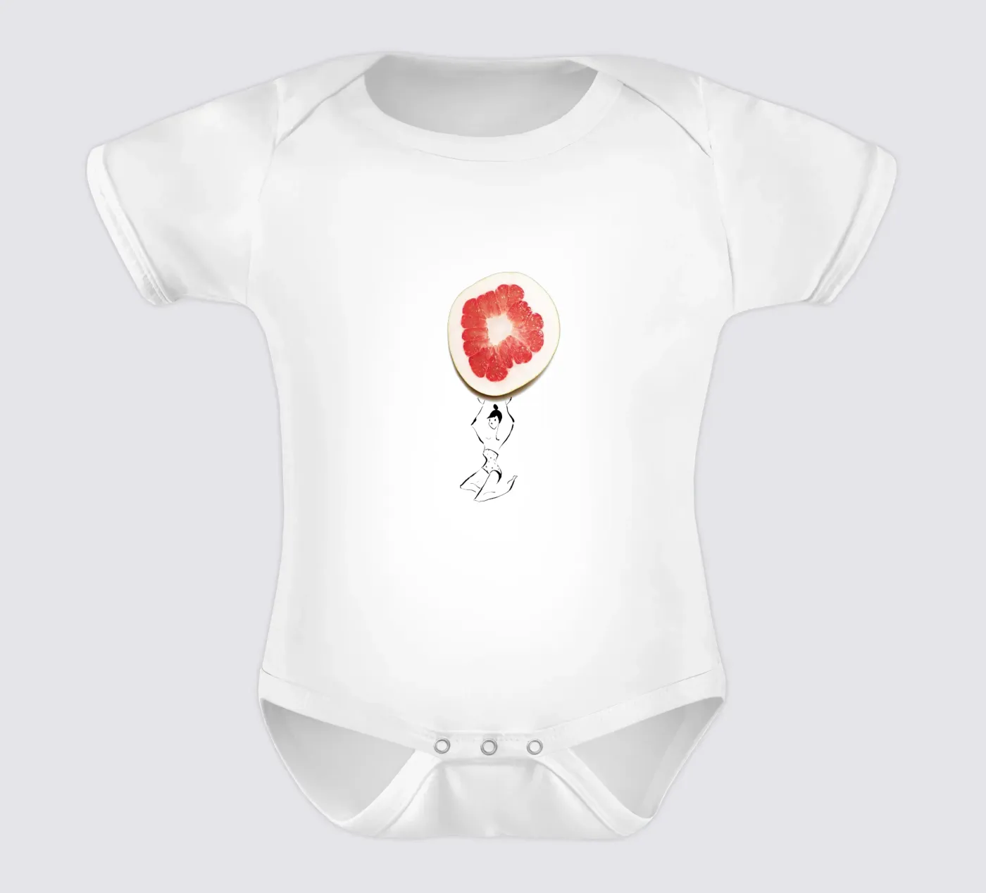 Pamplemousse body bébé de Gretchen Roehrs