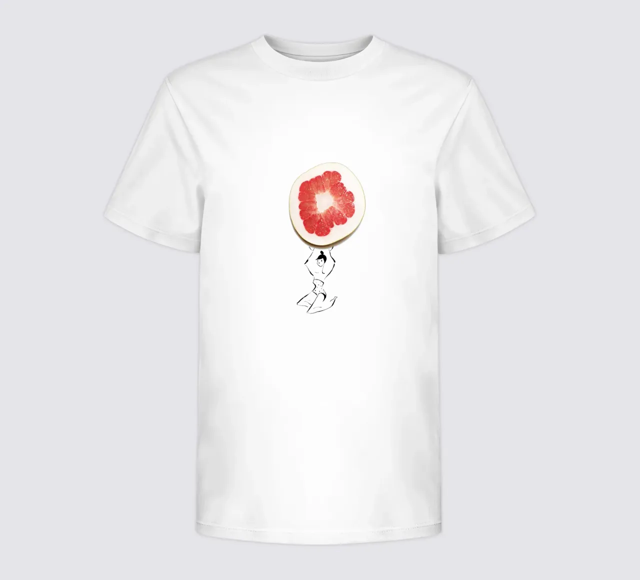 Pamplemousse t-shirt bambini da Gretchen Roehrs