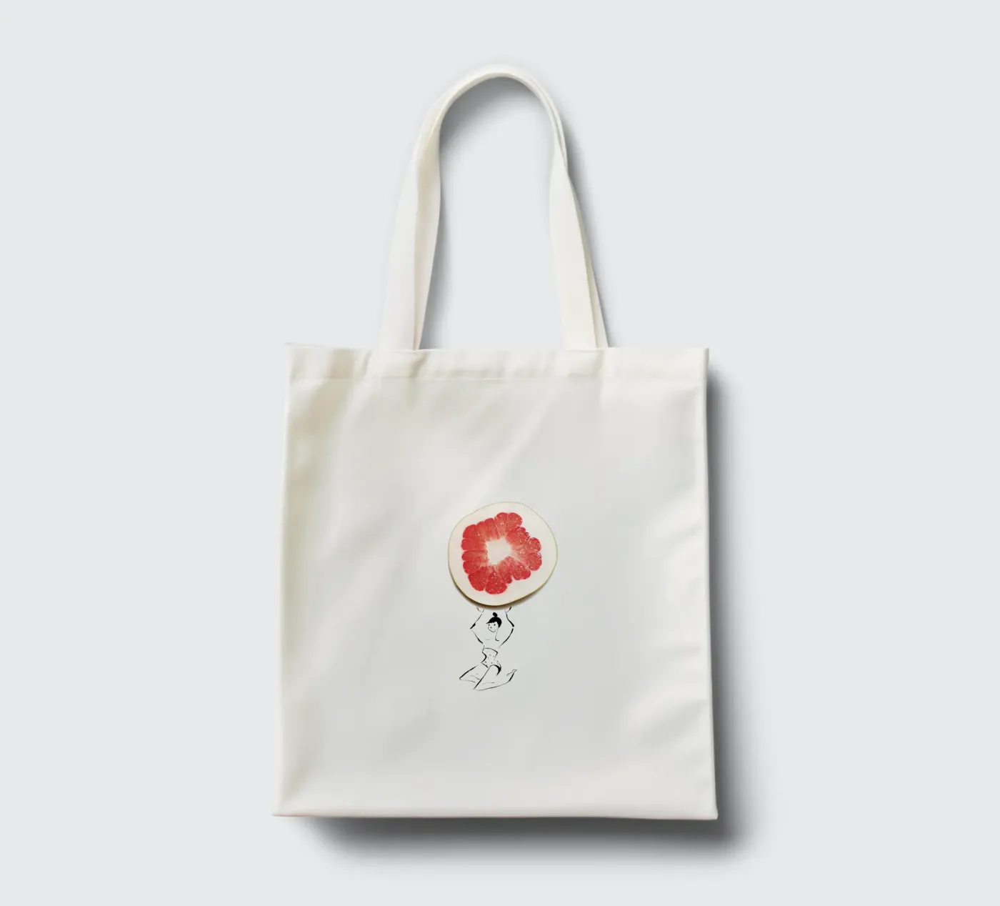 Pamplemousse tote bag by Gretchen Roehrs