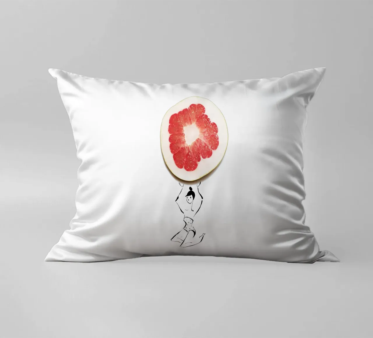 Pamplemousse cuscino da Gretchen Roehrs