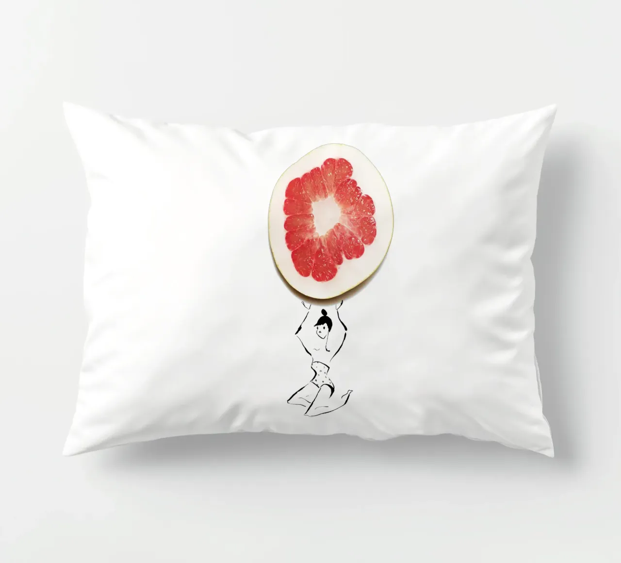 Pamplemousse cuscino da Gretchen Roehrs