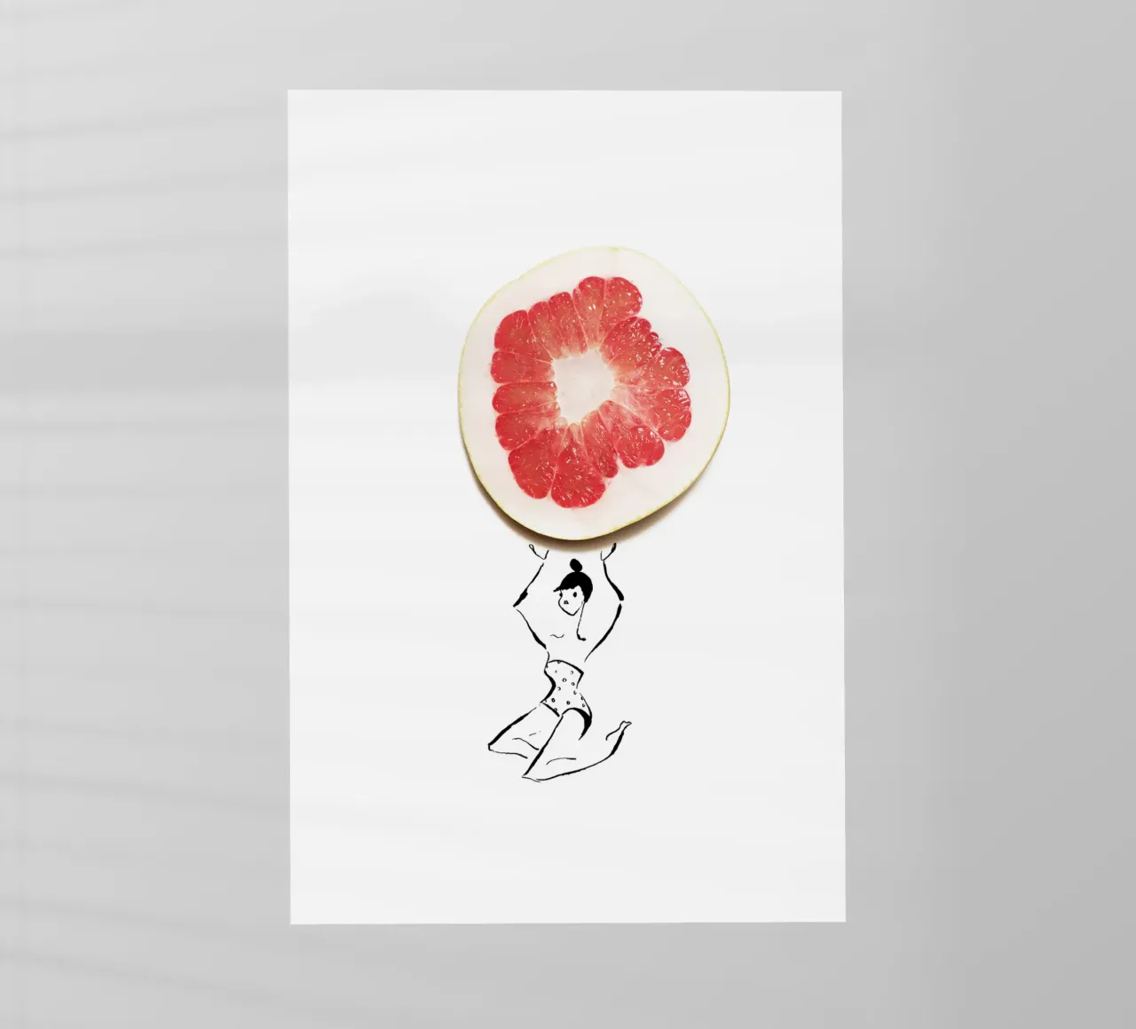 Pamplemousse pellicola backlit da Gretchen Roehrs