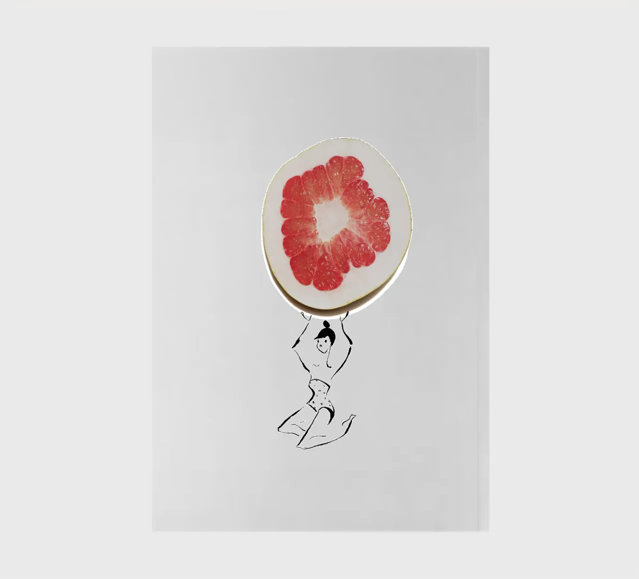 Pamplemousse notebook by Gretchen Roehrs