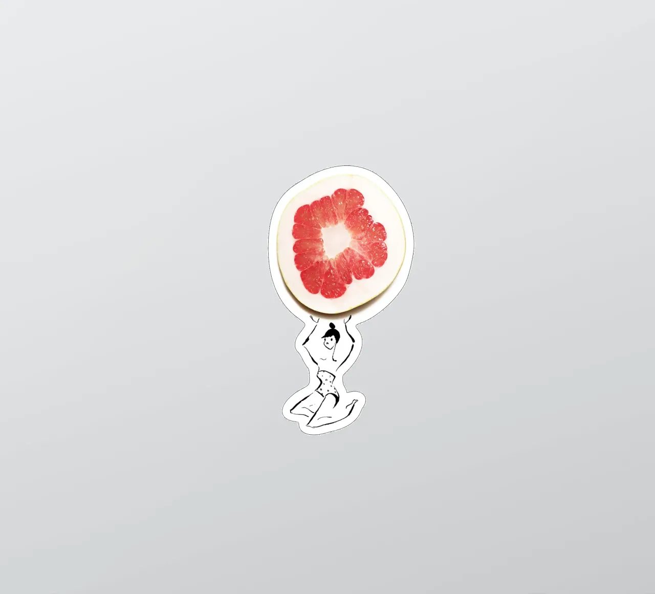 Pamplemousse adesivo da Gretchen Roehrs