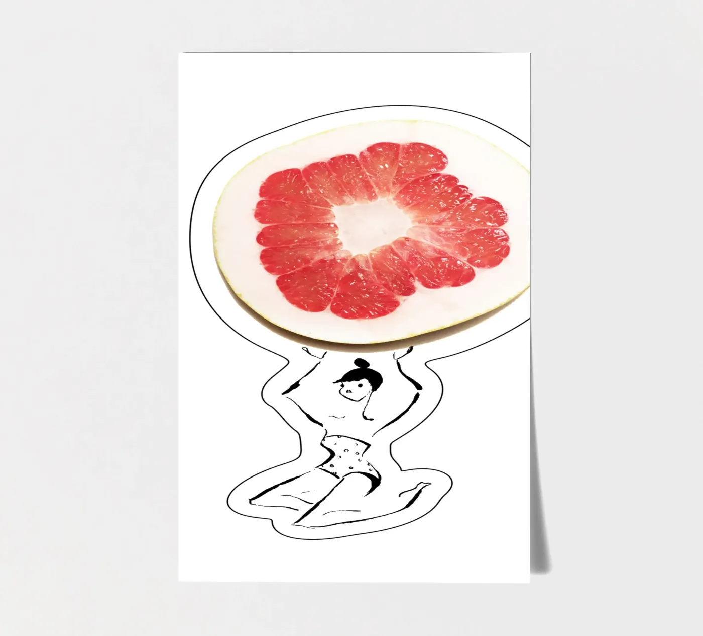 Pamplemousse stickervel van Gretchen Roehrs