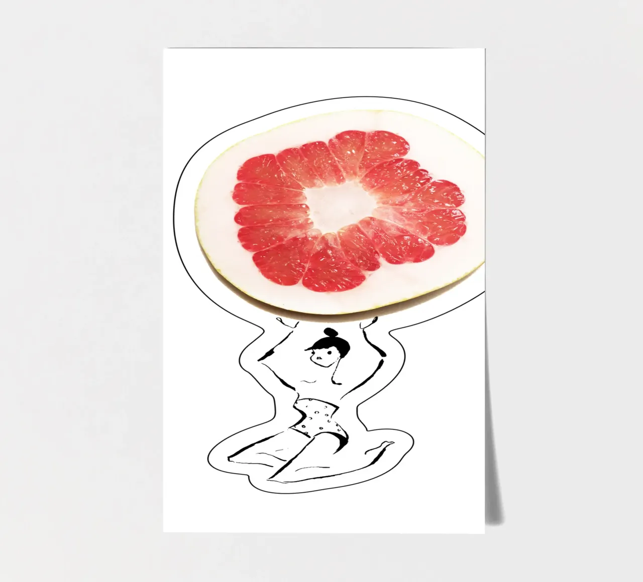 Pamplemousse stickervel van Gretchen Roehrs