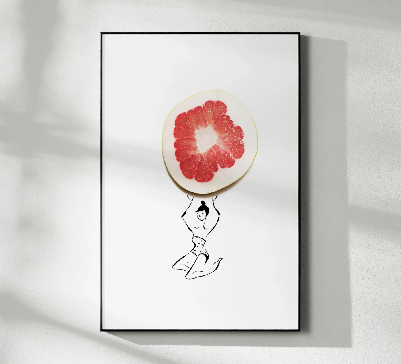 Pamplemousse Acryl-Glas von Gretchen Roehrs