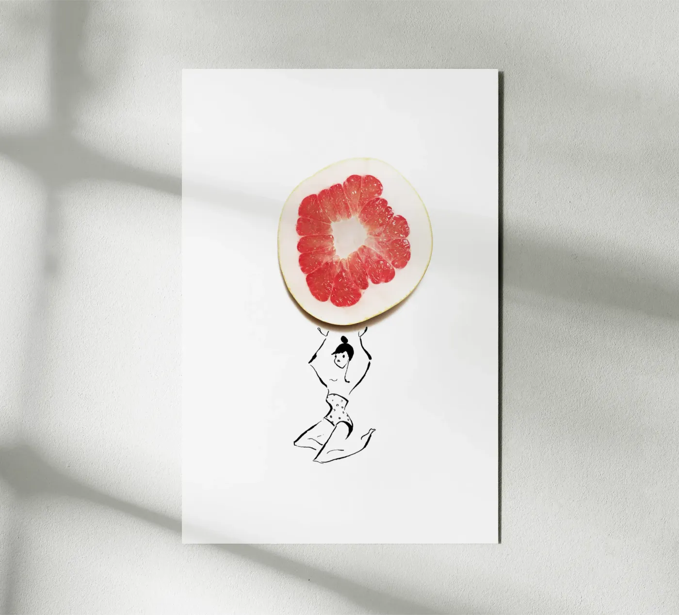 Pamplemousse forex plate by Gretchen Roehrs