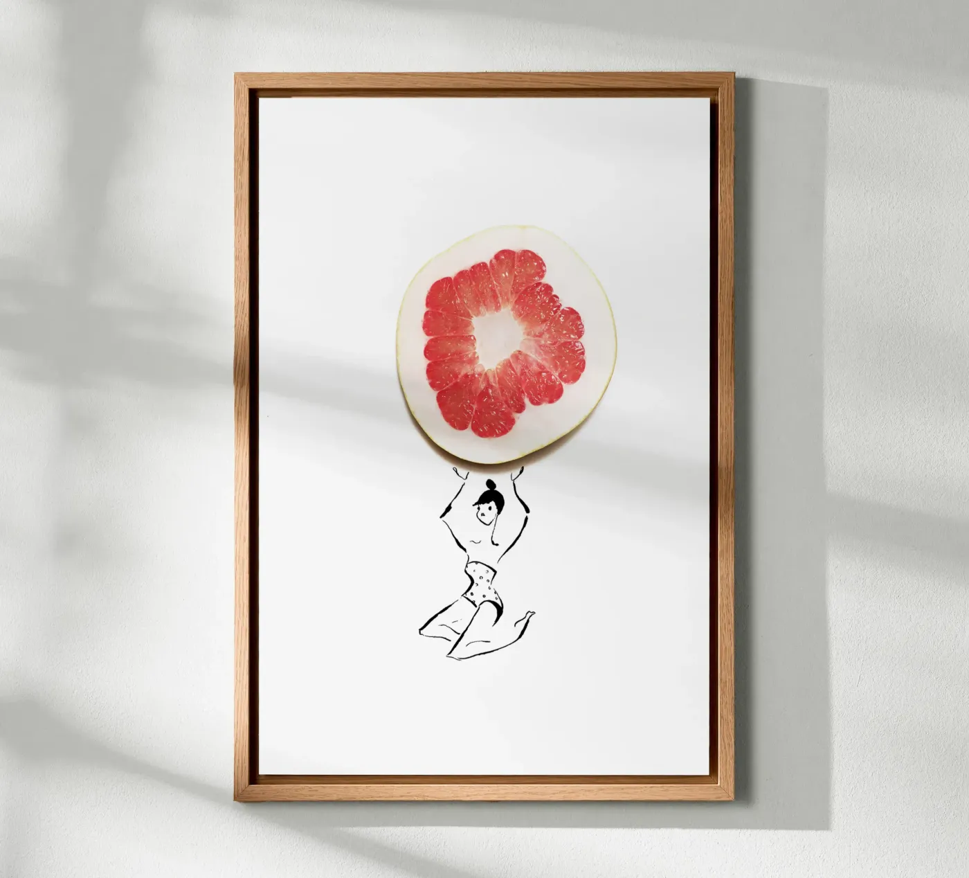 Pamplemousse canvas van Gretchen Roehrs