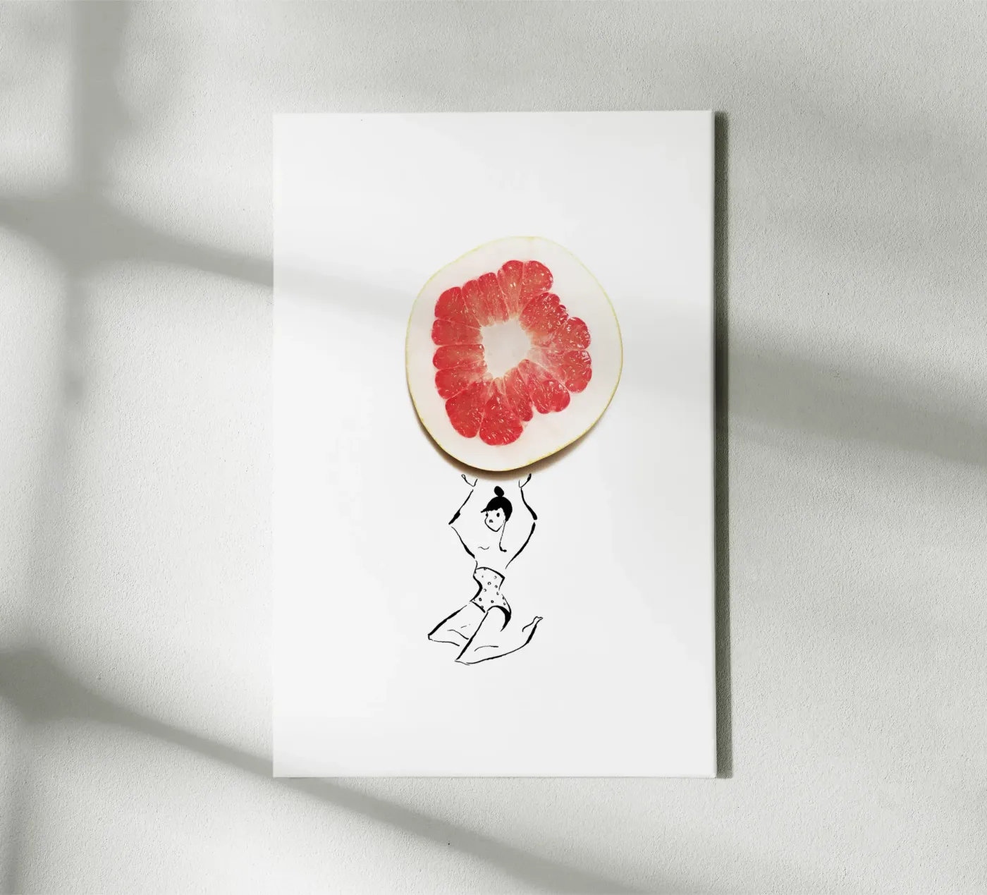 Pamplemousse toile de Gretchen Roehrs