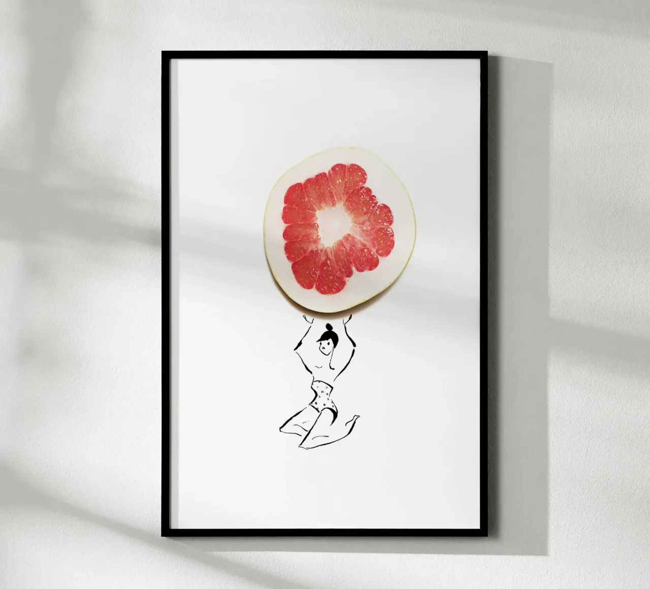 Pamplemousse Poster von Gretchen Roehrs