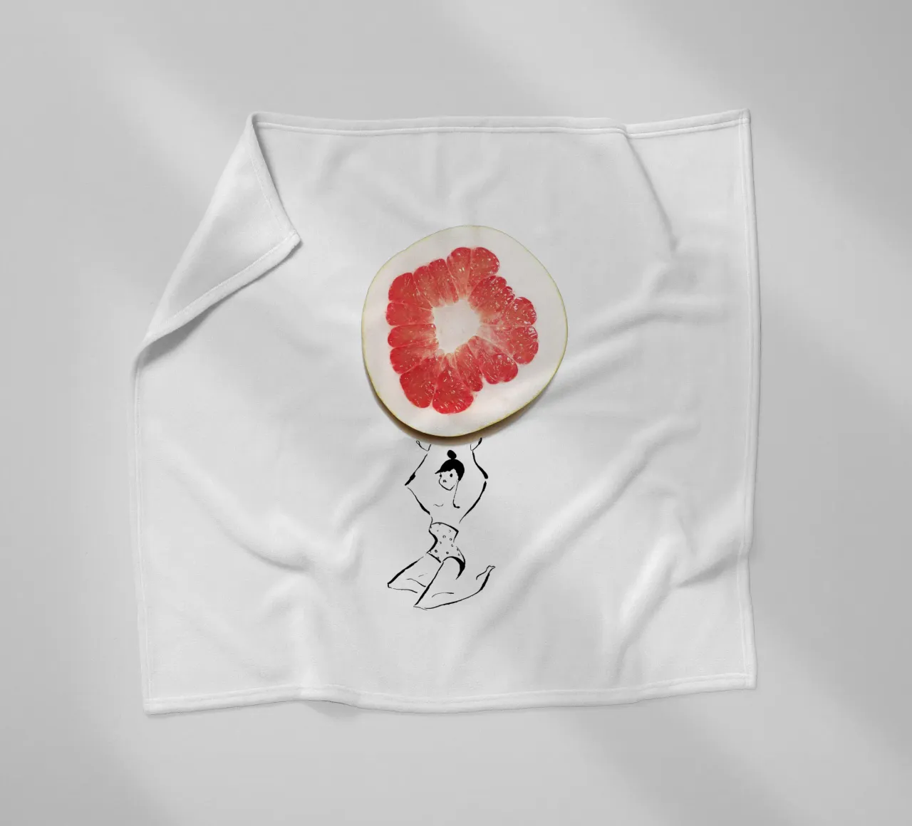 Pamplemousse coperta in pile da Gretchen Roehrs