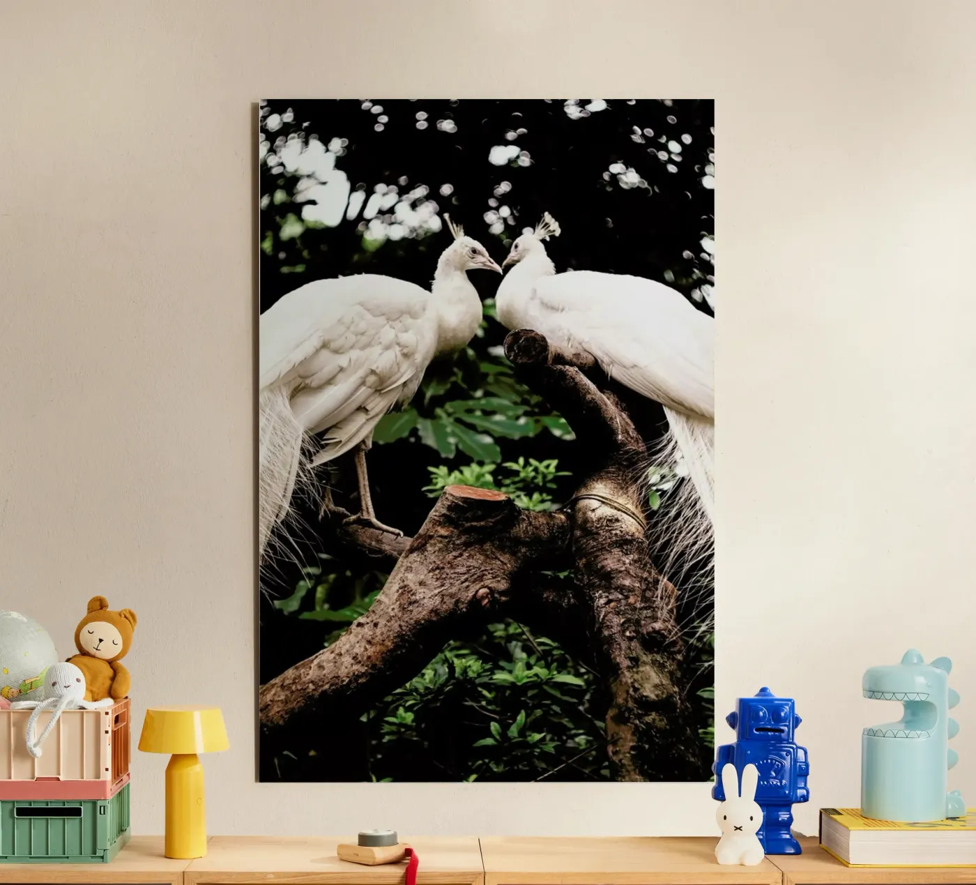 Peacocks pannello forex da Natural Kingdom