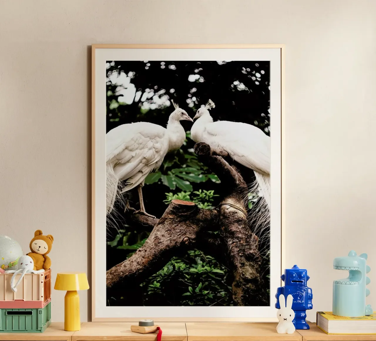 Peacocks poster da Natural Kingdom