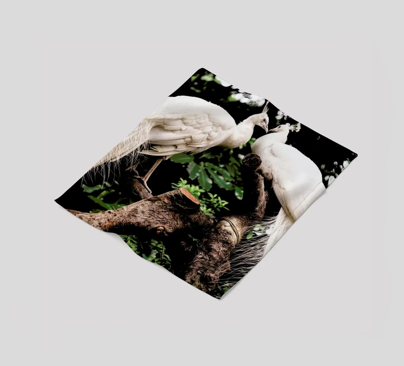 Peacocks Fleecedecke von Natural Kingdom