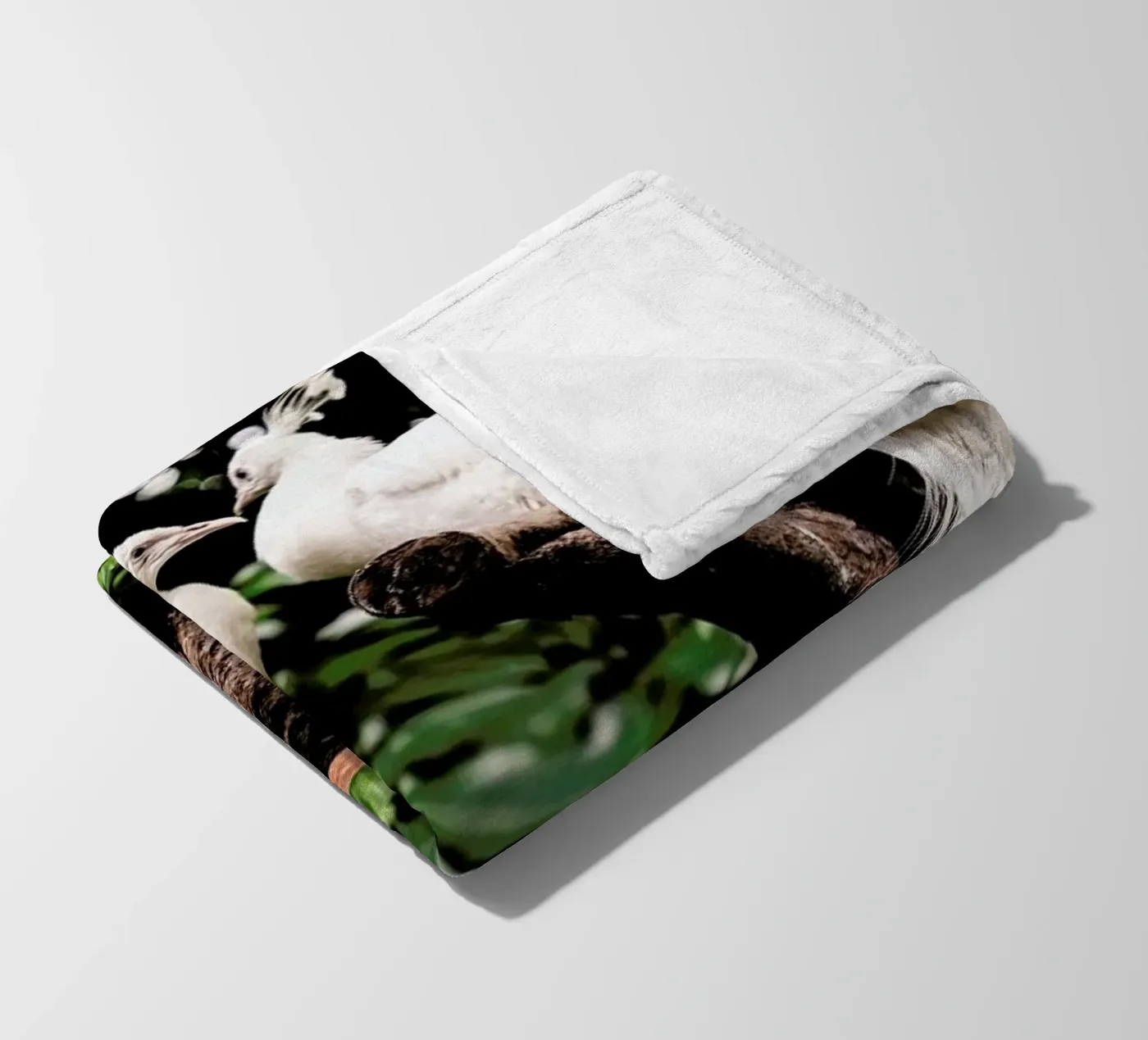 Peacocks Fleecedecke von Natural Kingdom