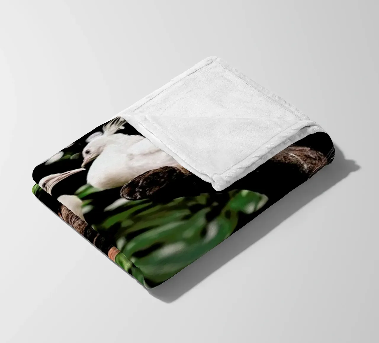 Peacocks Fleecedecke von Natural Kingdom