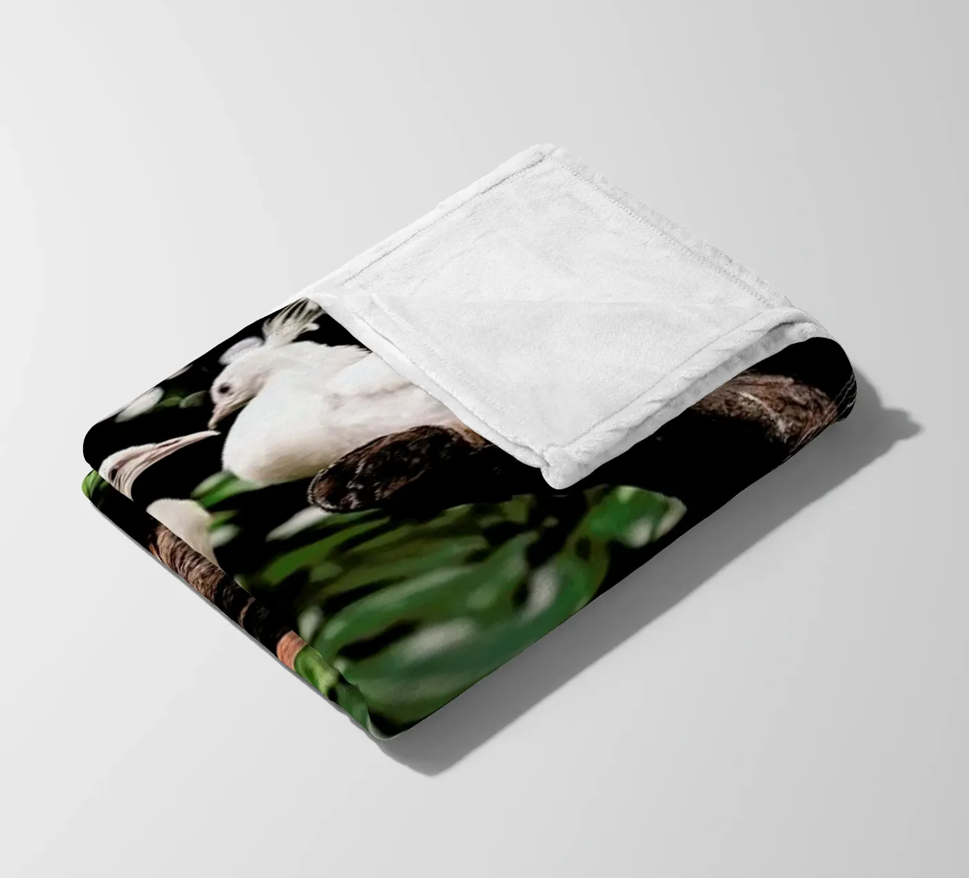 Peacocks Fleecedecke von Natural Kingdom