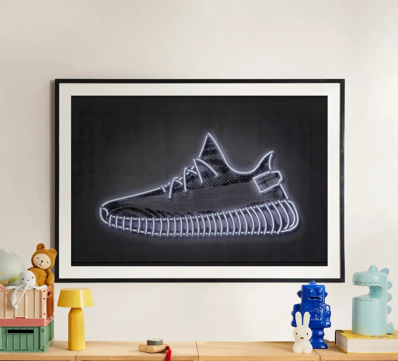 Yeezy poster con telaio in plastica da Octavian