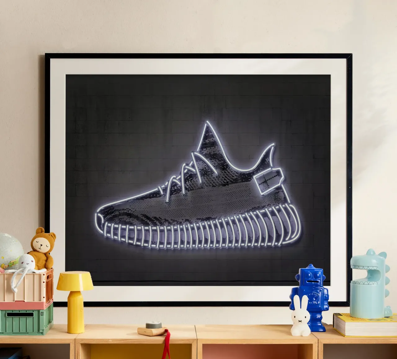 Yeezy poster con telaio in plastica da Octavian