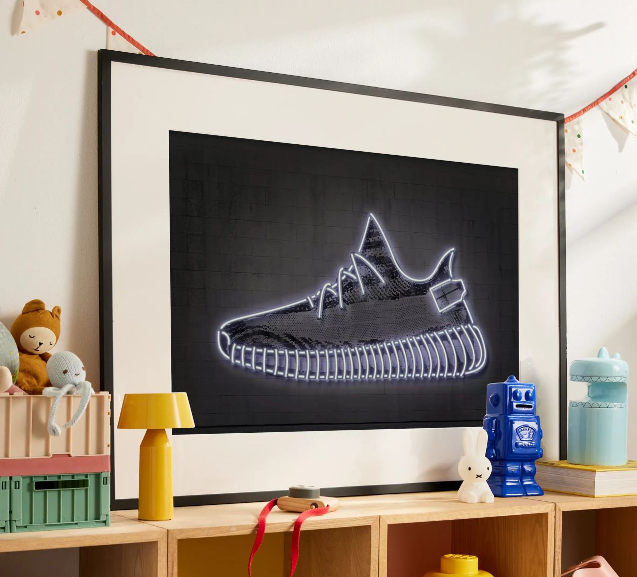 Yeezy poster avec cadre en aluminium de Octavian