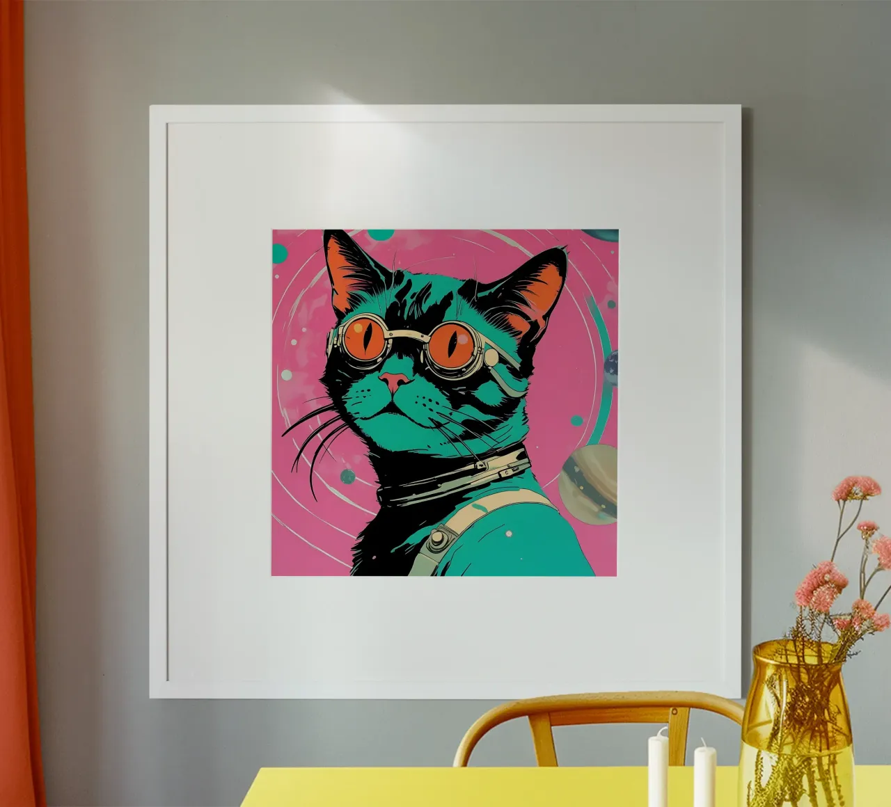 Style_de_chat_D_1 poster de Tierisch bunt by LK