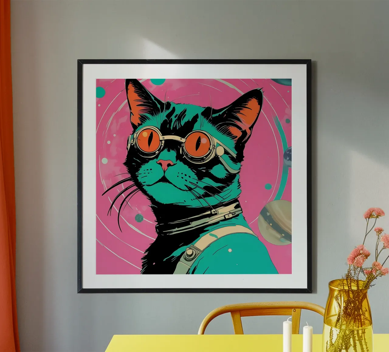 Style_de_chat_D_1 poster de Tierisch bunt by LK