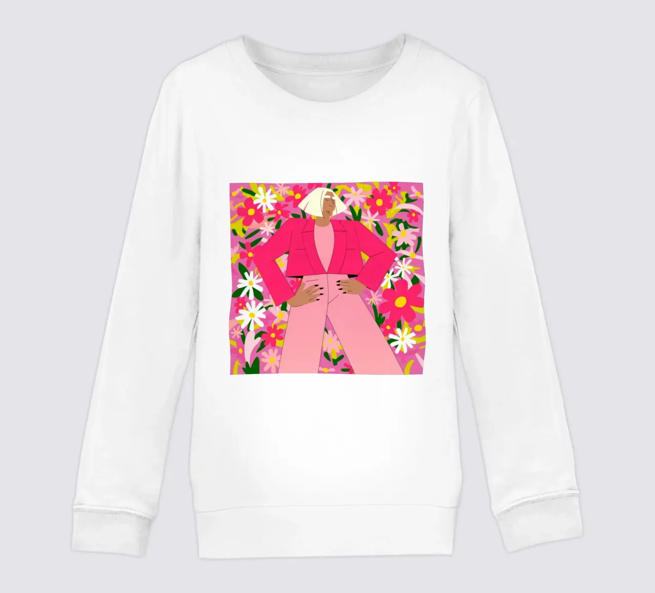 Audace splendore floreale felpa bambino da Veiled Canvas