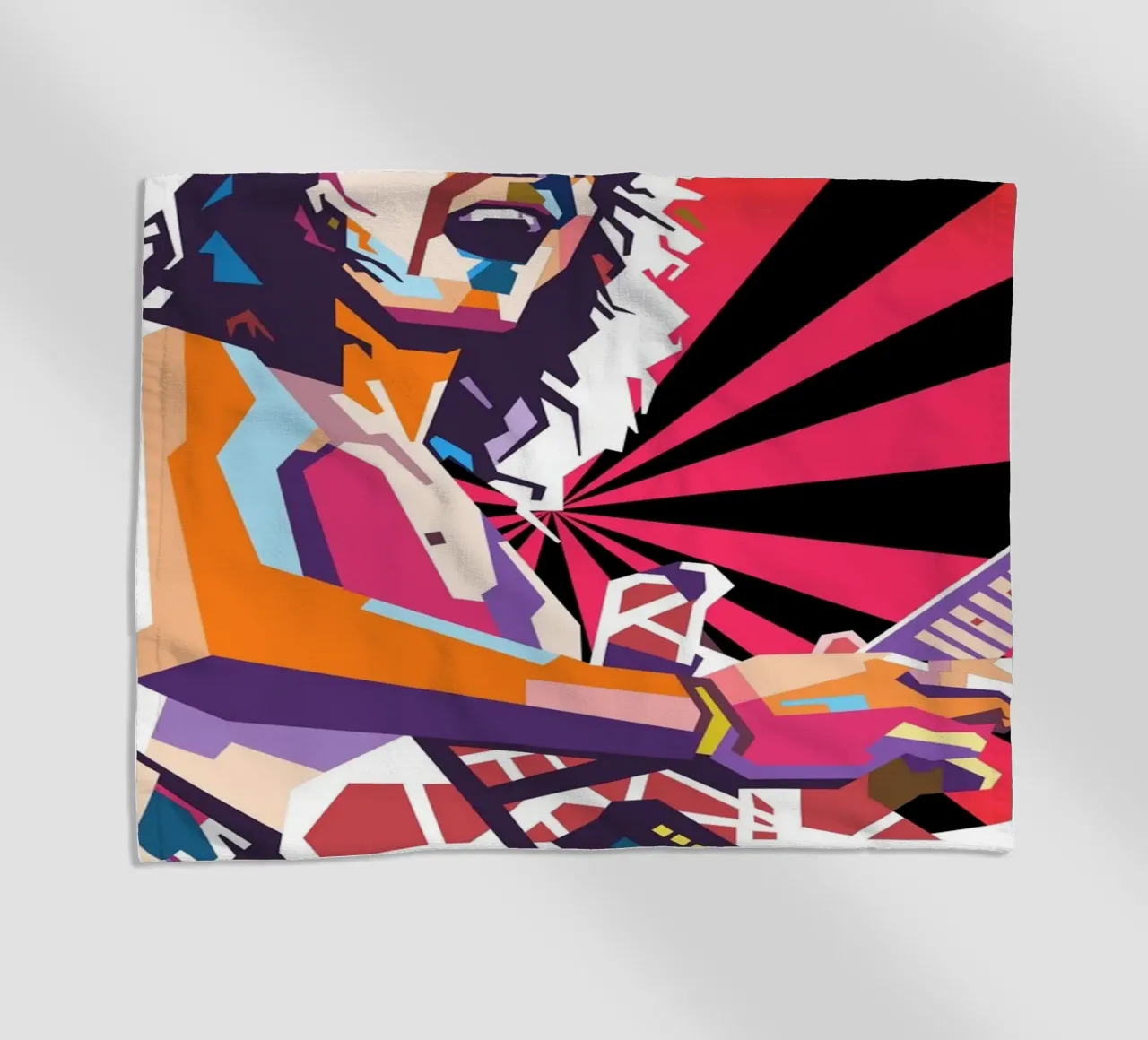 Eddie Van Halen tribute design telo mare da Hantamrata