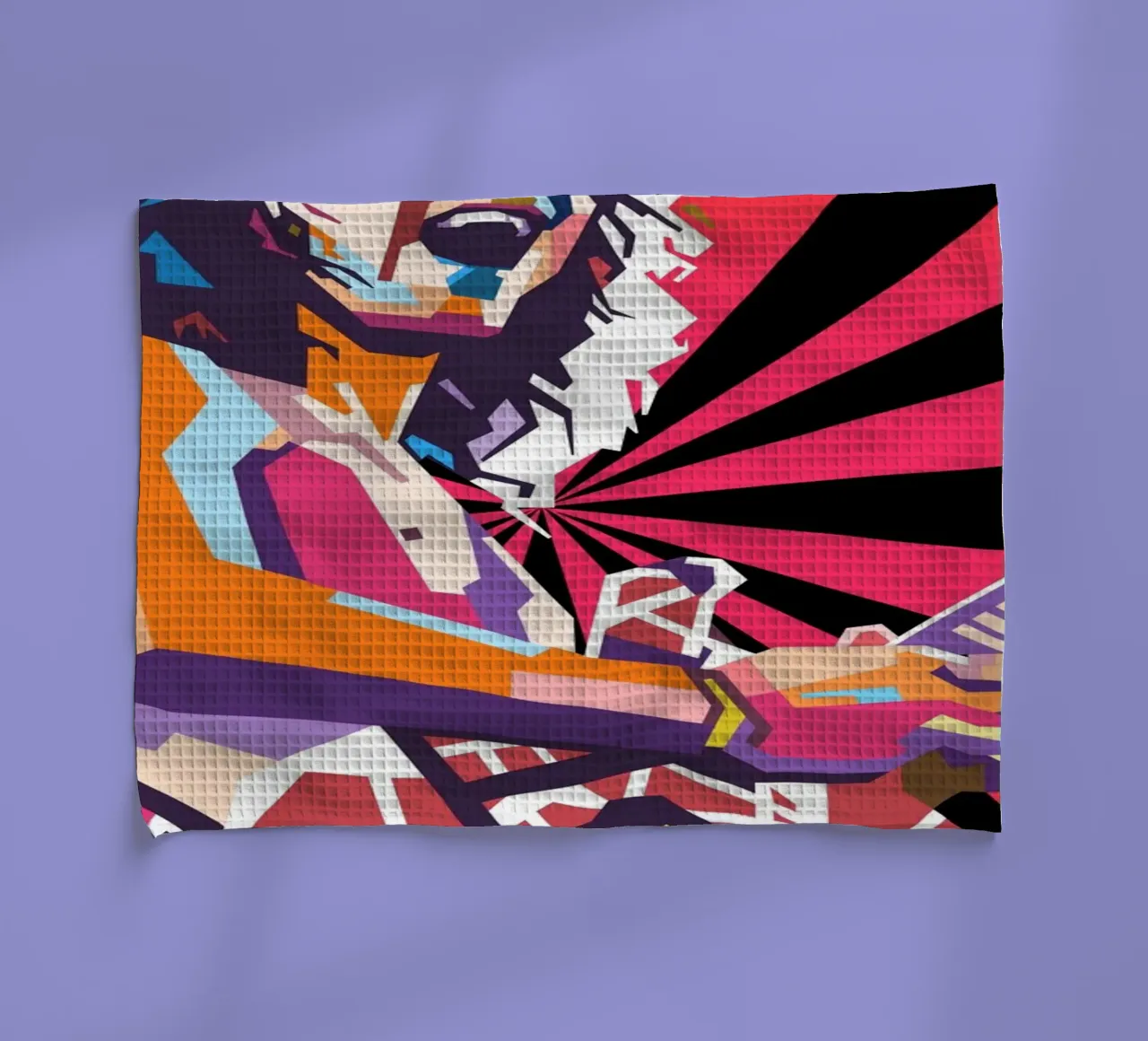 Eddie Van Halen tribute design canovaccio da cucina da Hantamrata