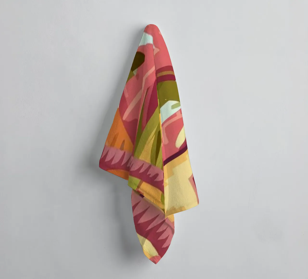Coastal Harmony Vista towel by Veiled Canvas