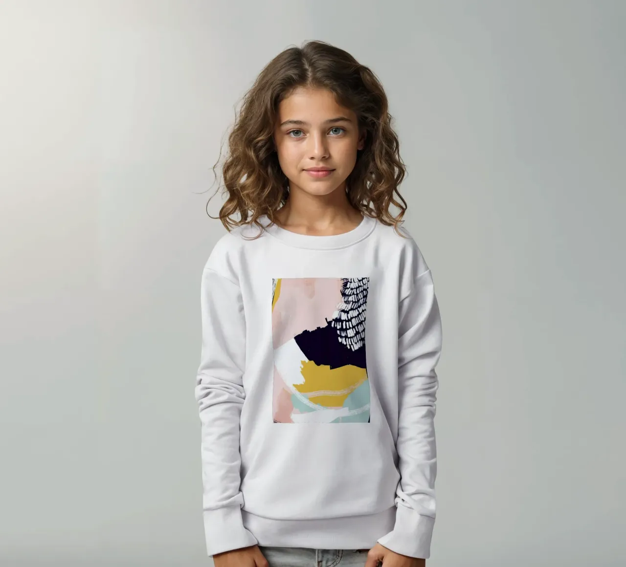 Pastel Cloth felpa bambino da Jilli Darling Art