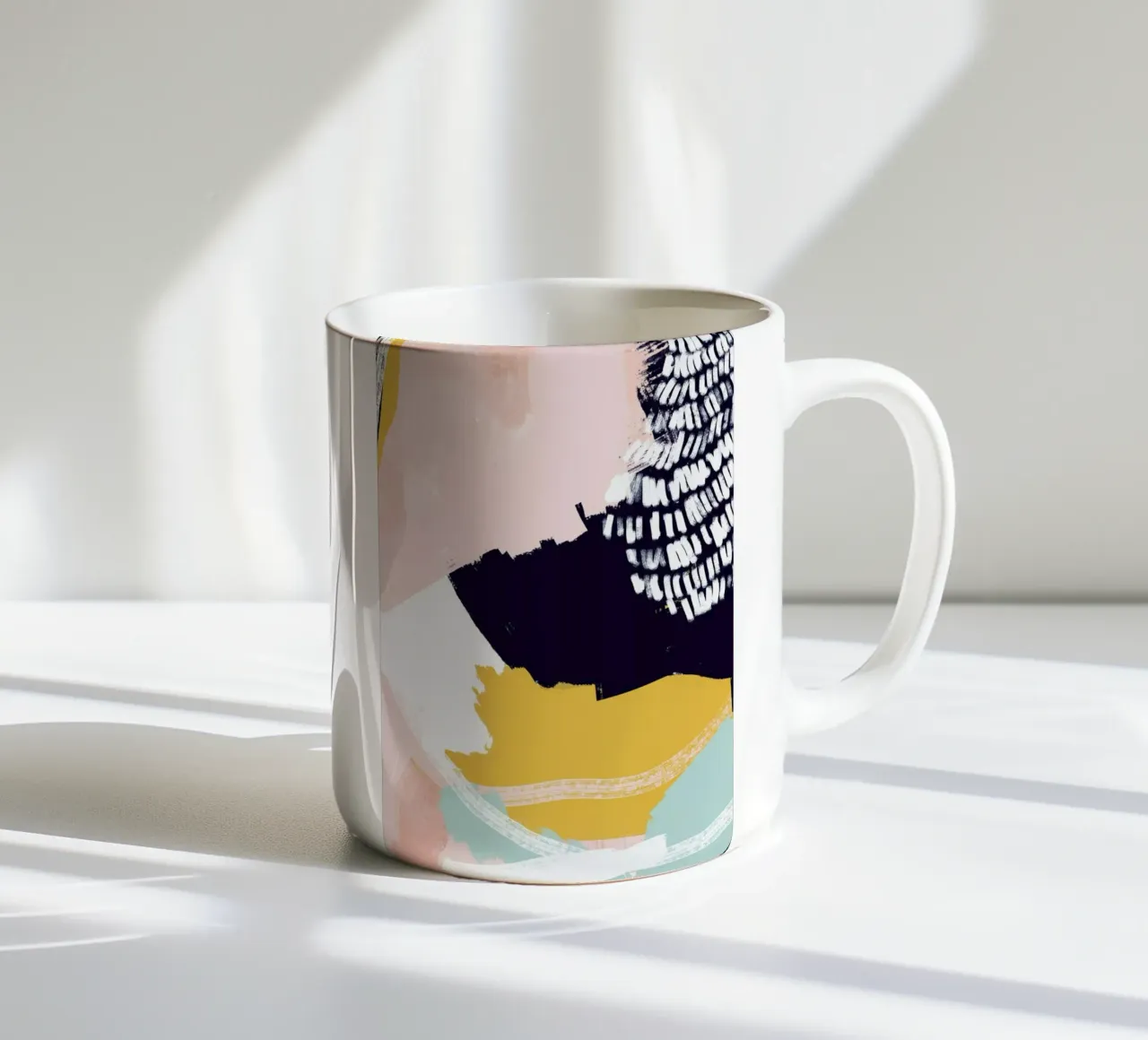 Pastel Cloth tazza in ceramica da Jilli Darling Art