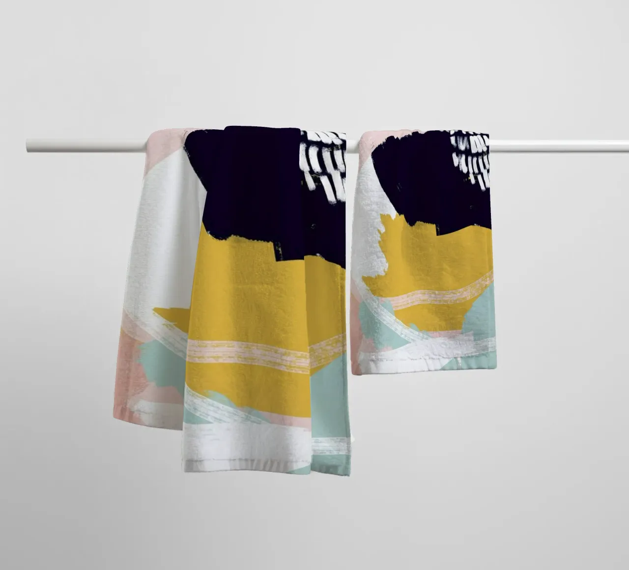 Pastel Cloth asciugamano da bagno da Jilli Darling Art