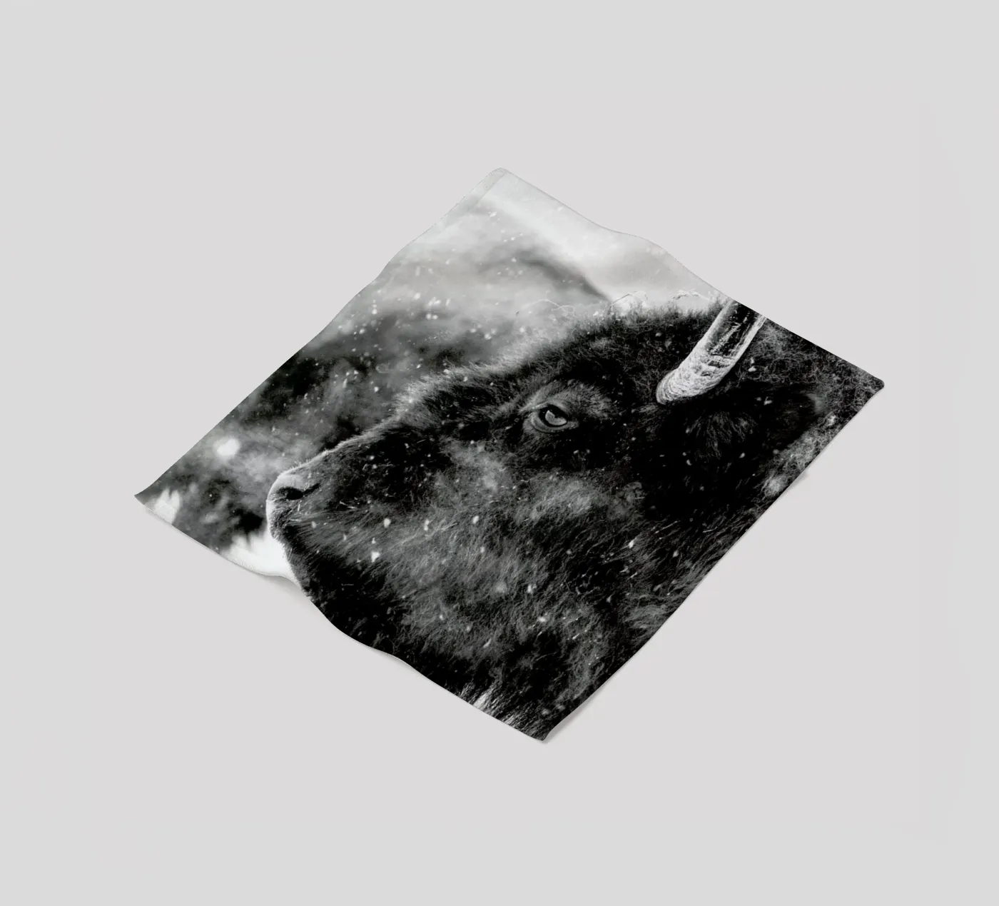 Winter Bison fleecedeken van Natural Kingdom