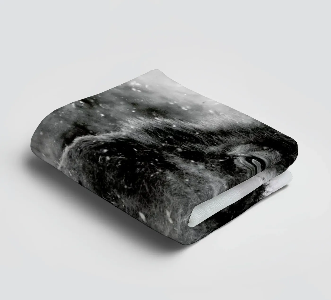 Winter Bison towel by Natural Kingdom