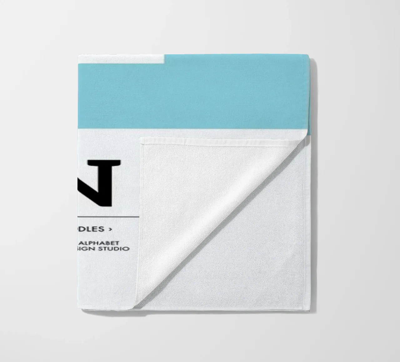 „The Food Alphabet“ - N like Noodles telo mare da BLAEK Design Studio