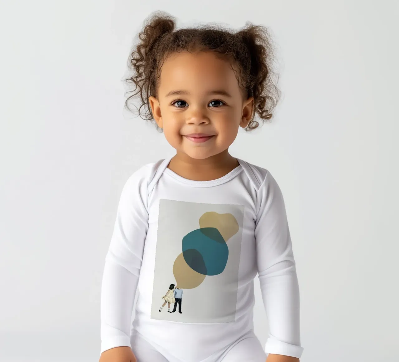 A Thousand Stories To Tell Langarm Babybody von Maarten Léon